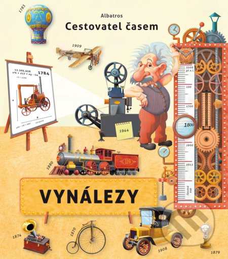 Kniha: Cestovatel časem: Vynálezy (Oldřich Růžička a Silvie Sanža). Albatros CZ, 2017 Kniha: Cestovatel časem: Vynálezy (Oldřich Růžička a Silvie Sanža). Albatros CZ, 2017