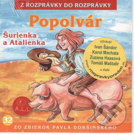 Audiokniha: Popolvár, Šurienka a Atalienka (Božena Čahojová). A.L.I. Audiokniha: Popolvár, Šurienka a Atalienka (Božena Čahojová). A.L.I.