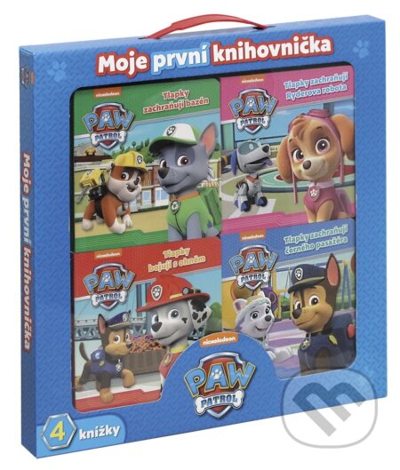 Kniha: Tlapková patrola: Moje první knihovnička (Egmont ČR). Egmont ČR, 2017 Kniha: Tlapková patrola: Moje první knihovnička (Egmont ČR). Egmont ČR, 2017