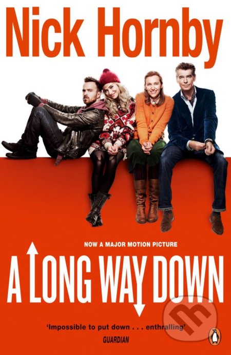 Kniha: A Long Way Down (Nick Hornby). Penguin Books, 2014 Kniha: A Long Way Down (Nick Hornby). Penguin Books, 2014