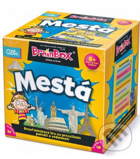 Spoločenská hra: V kocke! Mesta (Albi). Albi, 2017 Spoločenská hra: V kocke! Mesta (Albi). Albi, 2017