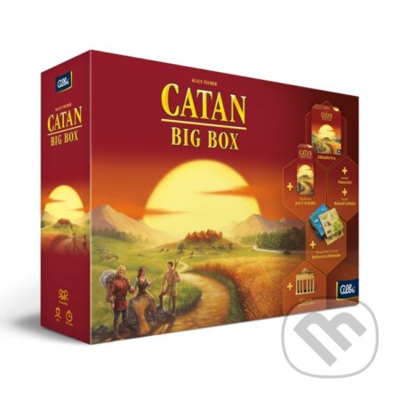 Společenská hra: Catan Big Box (Albi). Albi, 2017 Společenská hra: Catan Big Box (Albi). Albi, 2017