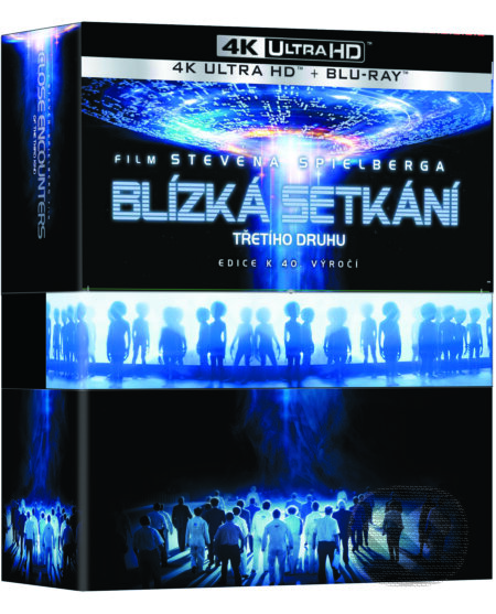 Film: Blízká setkání třetího druhu Ultra HD Blu-ray (Steven Spielberg) (UltraHDBlu-ray). Bonton Film, 2017 Film: Blízká setkání třetího druhu Ultra HD Blu-ray (Steven Spielberg) (UltraHDBlu-ray). Bonton Film, 2017
