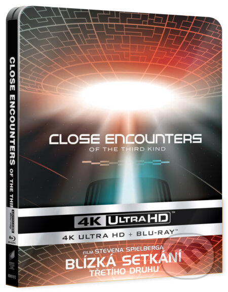 Film: Blízká setkání třetího druhu Steelbook Ultra HD Blu-ray (Steven Spielberg) (Steelbook). Bonton Film, 2017 Film: Blízká setkání třetího druhu Steelbook Ultra HD Blu-ray (Steven Spielberg) (Steelbook). Bonton Film, 2017