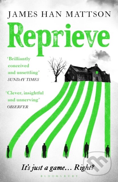 Kniha: Reprieve (James Han Mattson). Bloomsbury, 2022 Kniha: Reprieve (James Han Mattson). Bloomsbury, 2022