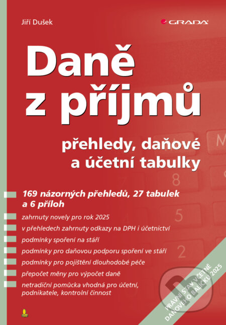 E-kniha: Daně z příjmů (2025) (Jiří Dušek). Grada, 2025 E-kniha: Daně z příjmů (2025) (Jiří Dušek). Grada, 2025