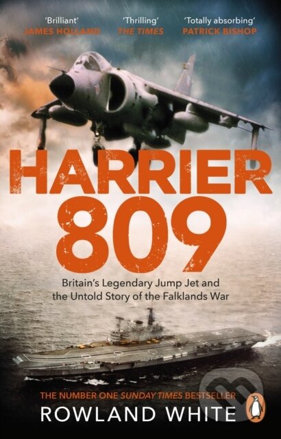 Kniha: Harrier 809 (Rowland White). Corgi Books, 2021 Kniha: Harrier 809 (Rowland White). Corgi Books, 2021