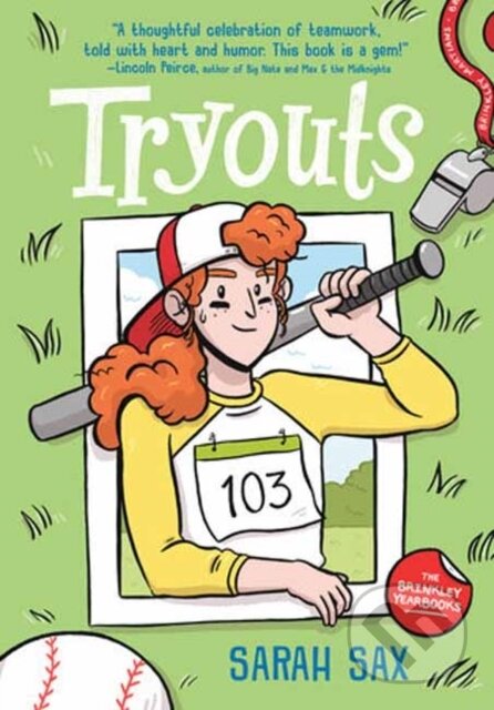 Kniha: Tryouts (Sarah Sax). Random House, 2024 Kniha: Tryouts (Sarah Sax). Random House, 2024