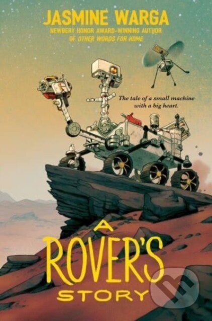 Kniha: A Rover's Story (Warga Jasmine). HarperCollins, 2024 Kniha: A Rover's Story (Warga Jasmine). HarperCollins, 2024