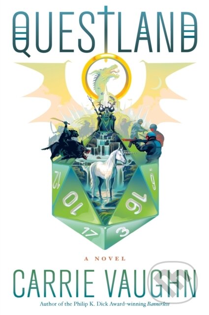 Kniha: Questland (Carrie Vaughn). HarperCollins, 2021 Kniha: Questland (Carrie Vaughn). HarperCollins, 2021