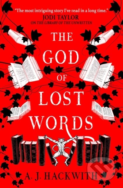 Kniha: The God of Lost Words (A.J. Hackwith). Titan Books, 2022 Kniha: The God of Lost Words (A.J. Hackwith). Titan Books, 2022