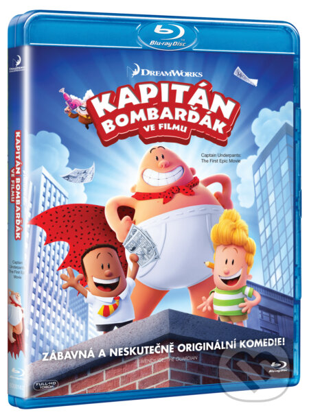Kapitán Bombarďák ve filmu - David Sore, Bonton Film, 2017