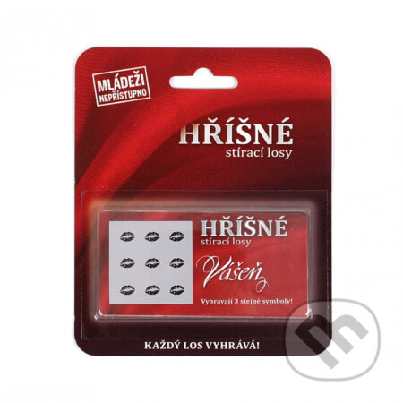 Spoločenská hra: Hříšné stírací losy Vášeň (Albi). Albi, 2016 Spoločenská hra: Hříšné stírací losy Vášeň (Albi). Albi, 2016