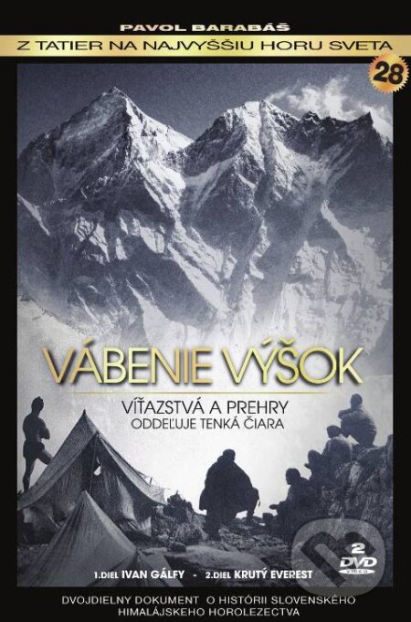 Film: Vábenie výšok (Pavol Barabáš) (DVD). K2 studio, 2017 Film: Vábenie výšok (Pavol Barabáš) (DVD). K2 studio, 2017