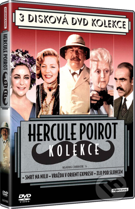 Film: Hercule Poirot kolekce (Sidney Lumet) (DVD). Bonton Film, 2017 Film: Hercule Poirot kolekce (Sidney Lumet) (DVD). Bonton Film, 2017
