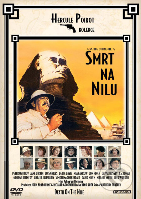 Film: Smrt na Nilu (Kenneth Branagh a John Guillermin) (DVD). Bonton Film, 2017 Film: Smrt na Nilu (Kenneth Branagh a John Guillermin) (DVD). Bonton Film, 2017