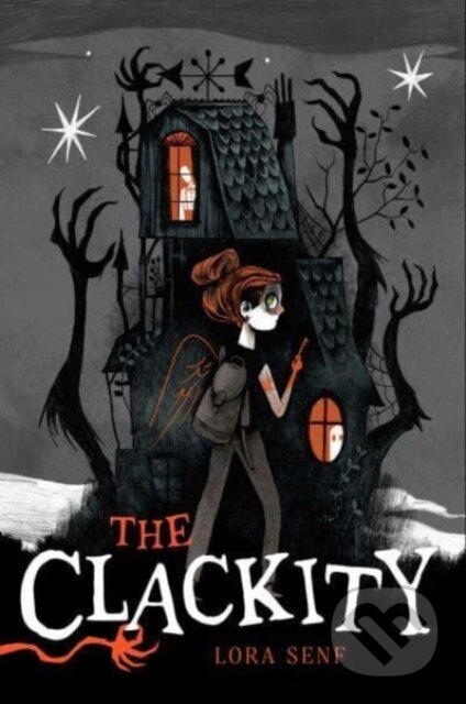 Kniha: The Clackity (Lora Senf). Atheneum Books for Young Readers, 2023 Kniha: The Clackity (Lora Senf). Atheneum Books for Young Readers, 2023