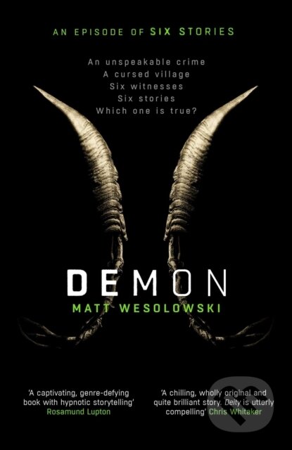 Kniha: Demon (Matt Wesolowski). Orenda, 2022 Kniha: Demon (Matt Wesolowski). Orenda, 2022
