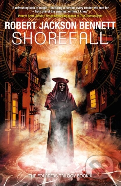 Kniha: Shorefall (Robert Jackson Bennett). Arcadia, 2021 Kniha: Shorefall (Robert Jackson Bennett). Arcadia, 2021