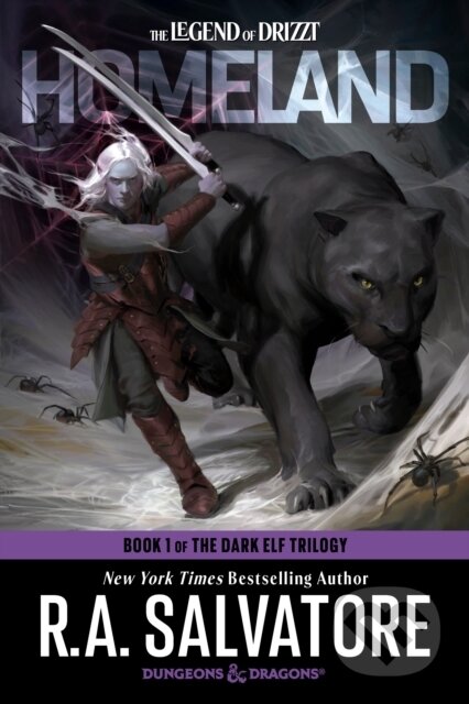 Kniha: Homeland: Dungeons & Dragons (R.A. Salvatore). Random House, 2024 Kniha: Homeland: Dungeons & Dragons (R.A. Salvatore). Random House, 2024