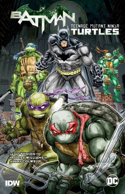 Kniha: Batman/Teenage Mutant Ninja Turtles Vol. 1 (Freddie E. Williams a James Tynion IV). DC Comics, 2025 Kniha: Batman/Teenage Mutant Ninja Turtles Vol. 1 (Freddie E. Williams a James Tynion IV). DC Comics, 2025