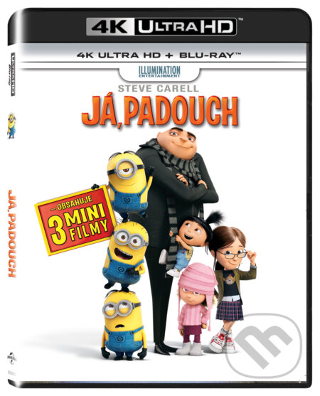 Film: Já, padouch (Pierre Coffin) (UltraHDBlu-ray). Bonton Film, 2017 Film: Já, padouch (Pierre Coffin) (UltraHDBlu-ray). Bonton Film, 2017