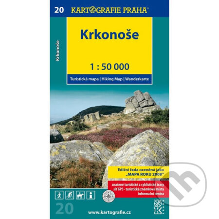 Krkonoše 1:50 000 (Kartografie Praha). Kartografie Praha, 2017 Krkonoše 1:50 000 (Kartografie Praha). Kartografie Praha, 2017