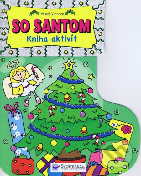Kniha: Veselé Vianoce so Santom - Kniha aktivít (Svojtka&Co.). Svojtka&Co., 2012 Kniha: Veselé Vianoce so Santom - Kniha aktivít (Svojtka&Co.). Svojtka&Co., 2012