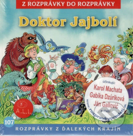 Audiokniha: Doktor Jajbolí (Maja Glasnerová). A.L.I., 2017 Audiokniha: Doktor Jajbolí (Maja Glasnerová). A.L.I., 2017