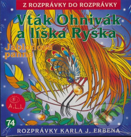 Audiokniha: Vták Ohnivák a líška Ryška, Jabloňová panna (Lenka Tomešová). A.L.I., 2017 Audiokniha: Vták Ohnivák a líška Ryška, Jabloňová panna (Lenka Tomešová). A.L.I., 2017