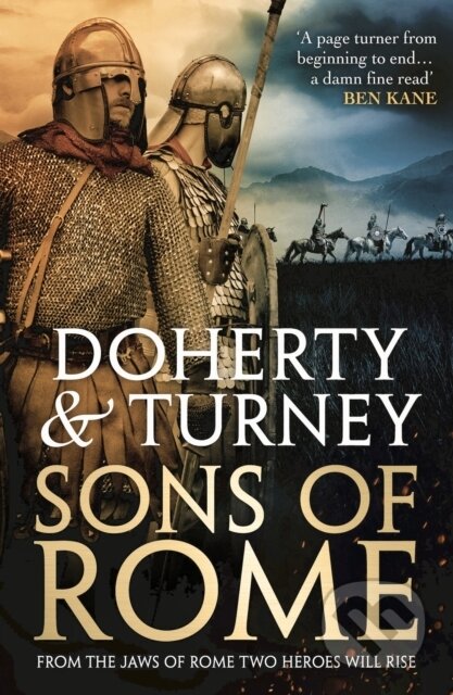 Kniha: Sons of Rome (Gordon Doherty a Simon Turney). Head of Zeus, 2021 Kniha: Sons of Rome (Gordon Doherty a Simon Turney). Head of Zeus, 2021