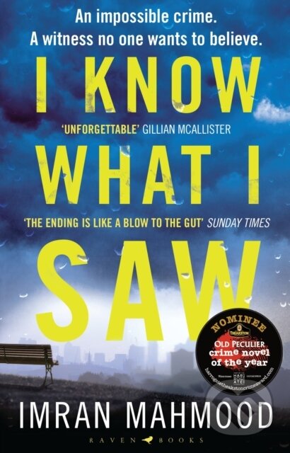 Kniha: I Know What I Saw (Imran Mahmood). Raven Books, 2022 Kniha: I Know What I Saw (Imran Mahmood). Raven Books, 2022