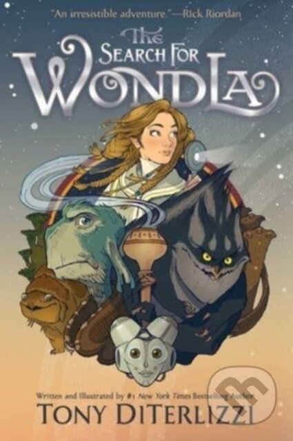 Kniha: The Search for WondLa (Tony Diterlizzi). Simon & Schuster, 2023 Kniha: The Search for WondLa (Tony Diterlizzi). Simon & Schuster, 2023