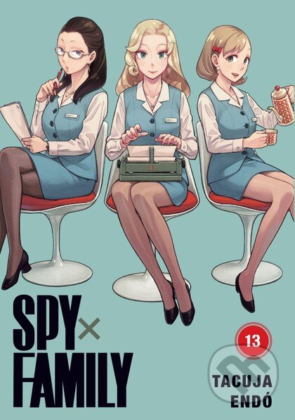 Kniha: Spy x Family 13 (Tacuja Endó). Crew, 2025 Kniha: Spy x Family 13 (Tacuja Endó). Crew, 2025