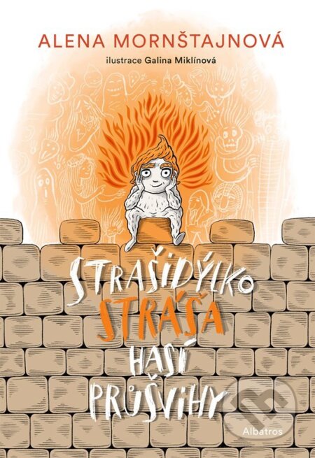 Kniha: Strašidýlko Stráša hasí průšvihy (Alena Mornštajnová). Albatros CZ, 2025 Kniha: Strašidýlko Stráša hasí průšvihy (Alena Mornštajnová). Albatros CZ, 2025