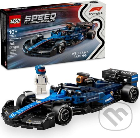 Společenská hra: LEGO® Speed Champions 77249 Závodní auto Williams Racing FW46 F1® (LEGO). LEGO, 2025 Společenská hra: LEGO® Speed Champions 77249 Závodní auto Williams Racing FW46 F1® (LEGO). LEGO, 2025