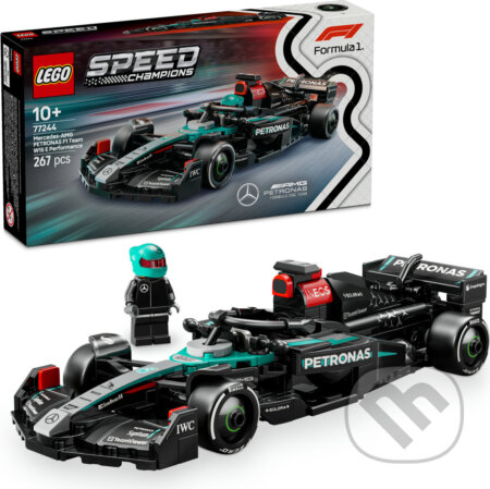 Společenská hra: LEGO® Speed Champions 77244 Závodní auto Mercedes-AMG F1® W15 (LEGO). LEGO, 2025 Společenská hra: LEGO® Speed Champions 77244 Závodní auto Mercedes-AMG F1® W15 (LEGO). LEGO, 2025