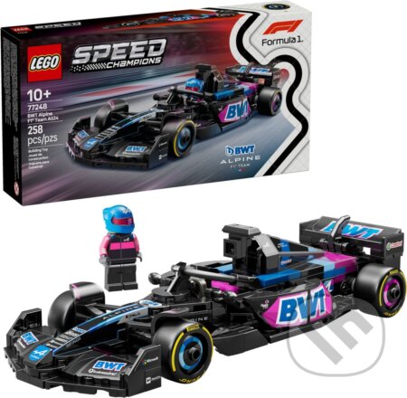 Spoločenská hra: LEGO® Speed Champions 77248 Závodní auto BWT Alpine F1® Team A524 (LEGO). LEGO, 2025 Spoločenská hra: LEGO® Speed Champions 77248 Závodní auto BWT Alpine F1® Team A524 (LEGO). LEGO, 2025