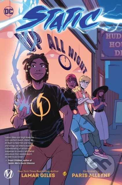 Kniha: Static: Up All Night (Lamar Giles a Paris Alleyne). DC Comics, 2023 Kniha: Static: Up All Night (Lamar Giles a Paris Alleyne). DC Comics, 2023