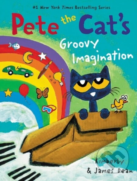 Kniha: Pete the Cat's Groovy Imagination (James Dean a Kimberly Dean). HarperCollins, 2021 Kniha: Pete the Cat's Groovy Imagination (James Dean a Kimberly Dean). HarperCollins, 2021