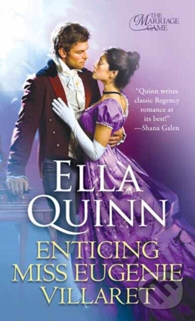 Kniha: Enticing Miss Eugenie Villaret (Ella Quinn). Zebra Books, 2023 Kniha: Enticing Miss Eugenie Villaret (Ella Quinn). Zebra Books, 2023