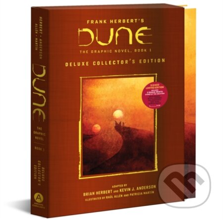 Kniha: DUNE: The Graphic Novel, Book 1: Deluxe Collector's Edition (Signed Limited Edition) (Frank Herbert). ABRAMS, 2021 Kniha: DUNE: The Graphic Novel, Book 1: Deluxe Collector's Edition (Signed Limited Edition) (Frank Herbert). ABRAMS, 2021