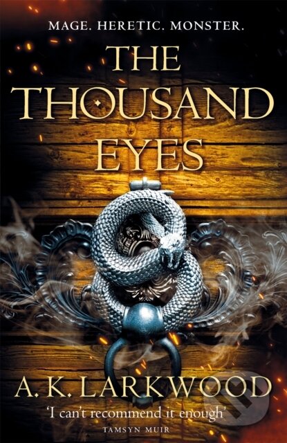 Kniha: The Thousand Eyes (A. K. Larkwood). Tor, 2022 Kniha: The Thousand Eyes (A. K. Larkwood). Tor, 2022