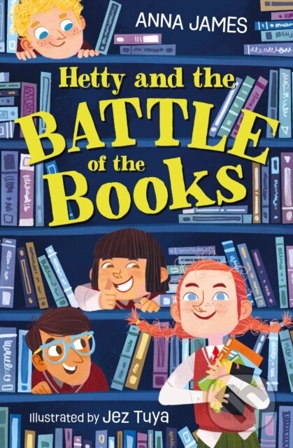 Kniha: Hetty and the Battle of the Books (Anna James). Barrington, 2022 Kniha: Hetty and the Battle of the Books (Anna James). Barrington, 2022
