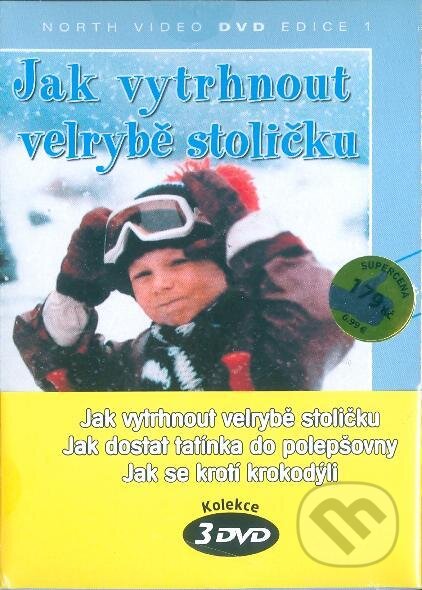 Film: Kolekce: Jak vytrhnout velrybě stoličku, Jak dostat tatínka do polepšovny, Jak se krotí krokodýli (Hollywood) (DVD). Hollywood Film: Kolekce: Jak vytrhnout velrybě stoličku, Jak dostat tatínka do polepšovny, Jak se krotí krokodýli (Hollywood) (DVD). Hollywood