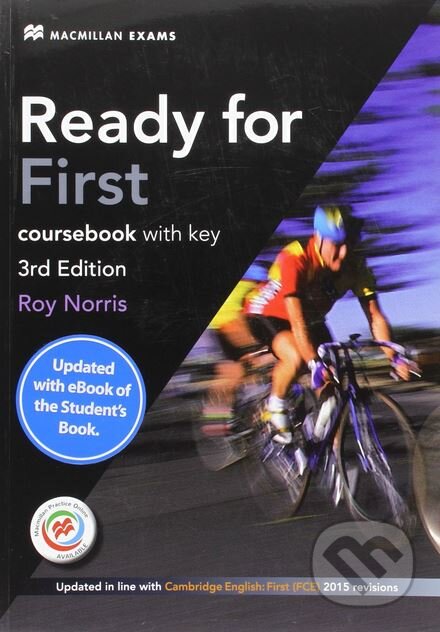 Kniha: Ready for First: Coursebook with Key (Roy Norris). MacMillan Kniha: Ready for First: Coursebook with Key (Roy Norris). MacMillan