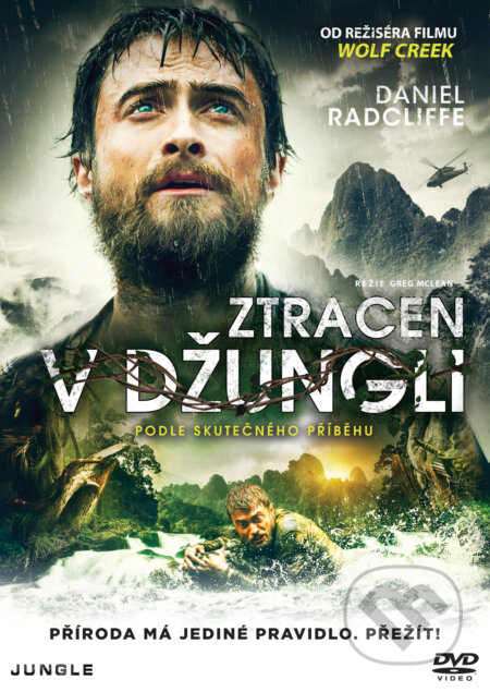 Film: Ztracen v džungli (Greg McLean) (DVD). Bonton Film, 2018 Film: Ztracen v džungli (Greg McLean) (DVD). Bonton Film, 2018