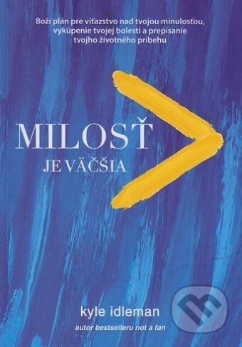 Kniha: Milosť je väčšia (Kyle Idleman). Christian Project Support, 2017 Kniha: Milosť je väčšia (Kyle Idleman). Christian Project Support, 2017