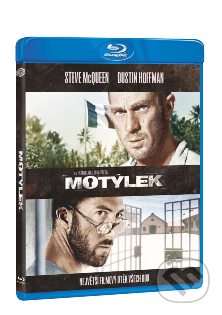 Film: Motýlek (Michael Noer a Franklin J. Schaffner) (Blu-ray). Magicbox, 2017 Film: Motýlek (Michael Noer a Franklin J. Schaffner) (Blu-ray). Magicbox, 2017