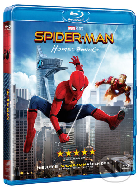 Film: Spider-Man: Homecoming + komiks (Jon Watts) (Blu-ray). Bonton Film, 2017 Film: Spider-Man: Homecoming + komiks (Jon Watts) (Blu-ray). Bonton Film, 2017